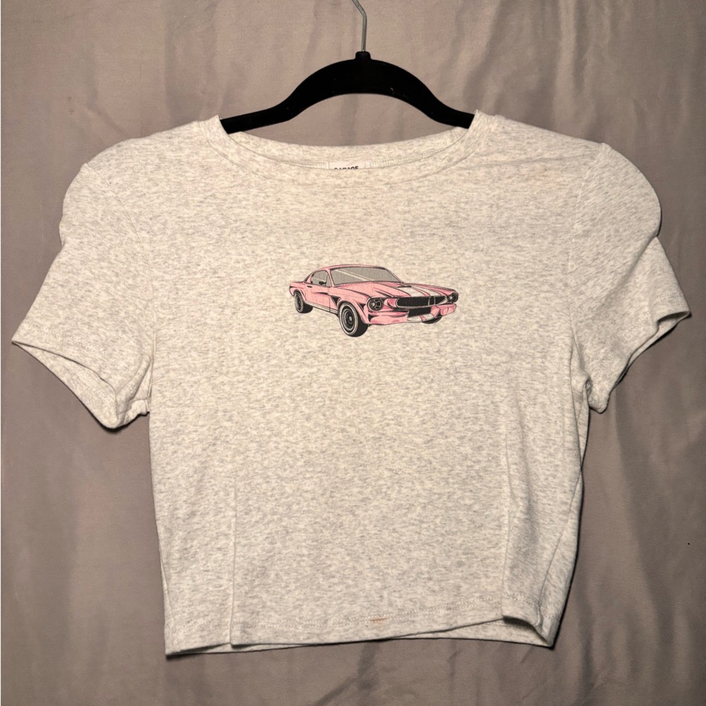 Garage Pink Car Graphic